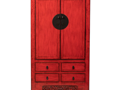Yajutang antik china Hochzeitsschrank rot