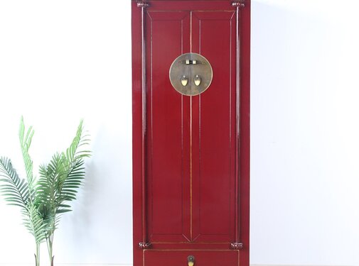 Yajutang Chinesischer Hochzeitsschrank RAL3004| Yajutang