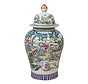 Chinesische Porzellan Deckelvase68cm hoch Ø 34cm