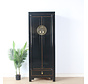 Chinesische Hochzeitschrank Massivholz  Schrank schwarz