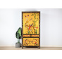 Chinese Wedding Cabinet Yellow | Hand-painted | Yajutang