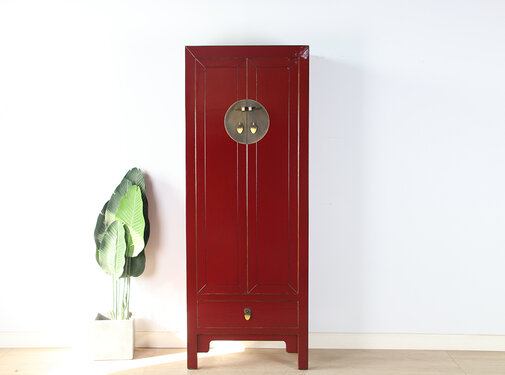 Yajutang cupboard 2 doors 1 drawer RAL3004