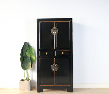 Yajutang Chinese Wedding Cabinet Black
