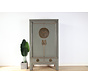 Chinesischer Hochzeitschrank 2 Türen Schrank grau RAL7005 | Yajutang