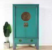 Yajutang Chinese Wedding Wardrobe Turquoise RAL5018