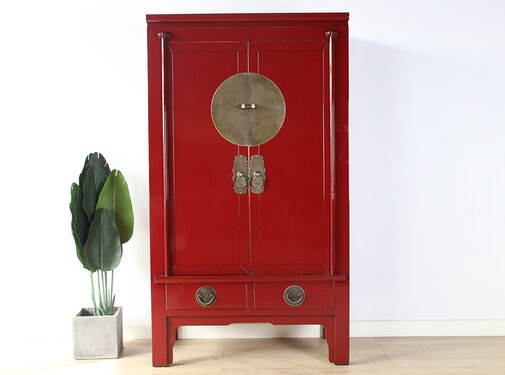 Yajutang Chinese Wedding Wardrobe Red RAL3004