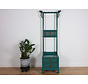 Chinese Coat Rack Turquoise with 2 Drawers | Yajutang
