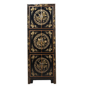 Yajutang Cabinet with hand painting black