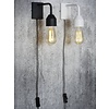 it's about RoMi Moderne wandlamp Madrid Design zwart