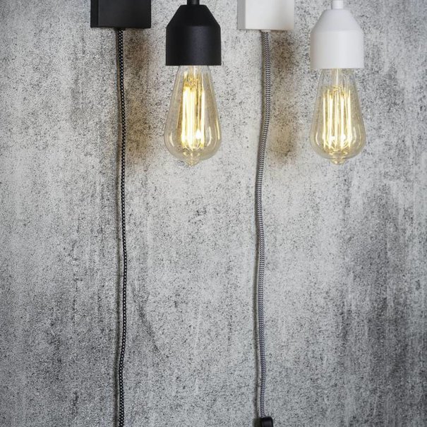 it's about RoMi Moderne wandlamp Madrid Design zwart