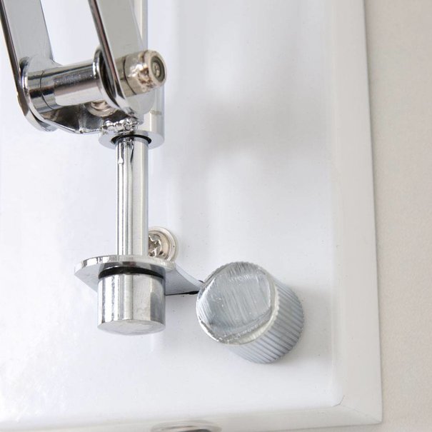 Steinhauer Moderne wandlamp Spring uittrekbaar wit