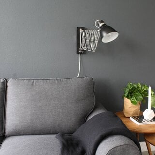 Wandlamp Spring Zwart