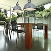 Steinhauer Industriële hanglamp Bikkel 42 cm grijs