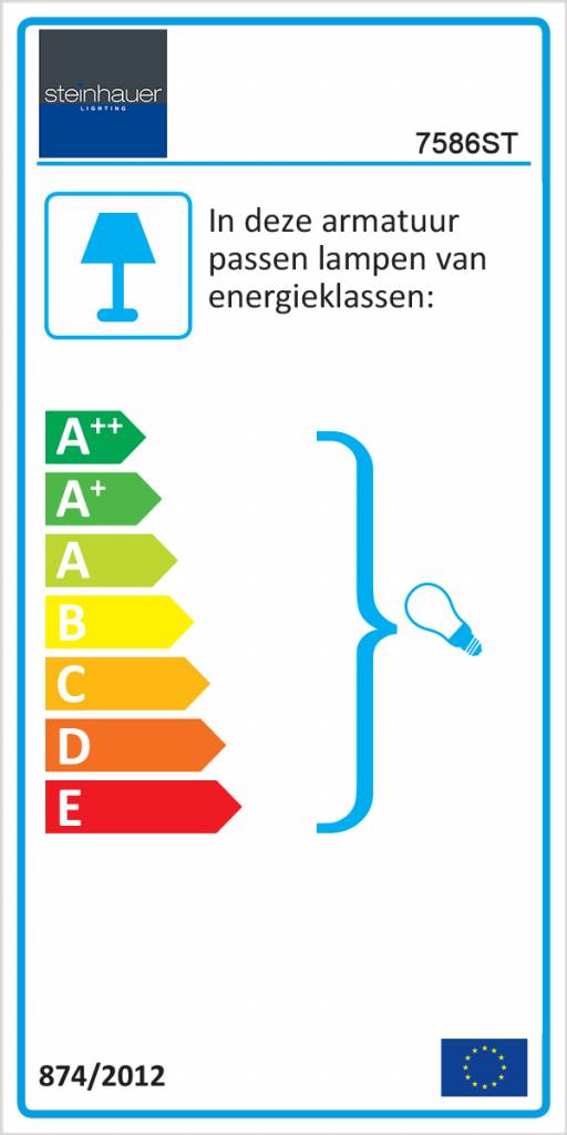 Steinhauer Industriële hanglamp Bikkel | Staal | Ø42 cm Steinhauer Industriële hanglamp Bikkel | Staal | Ø42 cm