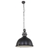 Steinhauer Industriële hanglamp Bikkel XXL zwart