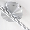 Steinhauer Moderne opbouwspot Natasja 2-lichts staal