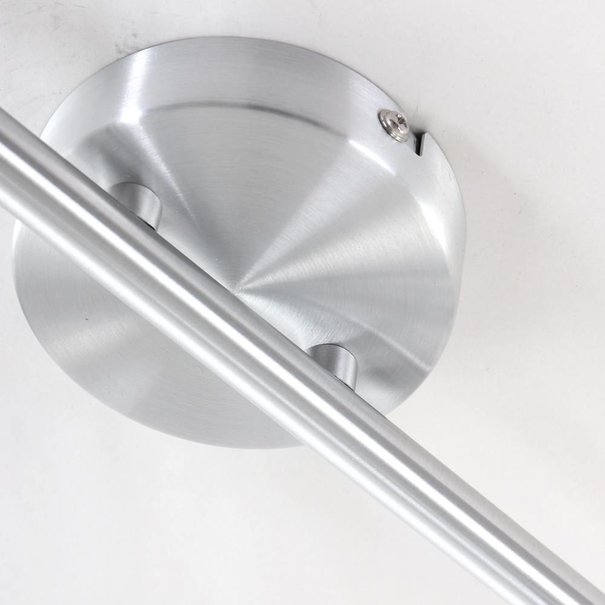 Steinhauer Moderne opbouwspot Natasja 2-lichts staal