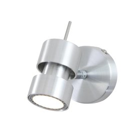 Opbouwspot Natasja 1-lichts Staal