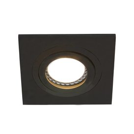 Inbouwspot Square Vierkant Zwart