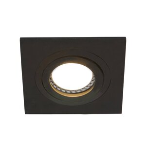 Steinhauer Moderne Inbouwspot Square vierkant zwart