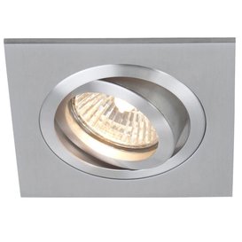 Inbouwspot Vespo Vierkant Staal