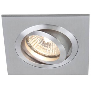 Steinhauer Moderne Inbouwspot Vespo vierkant staal