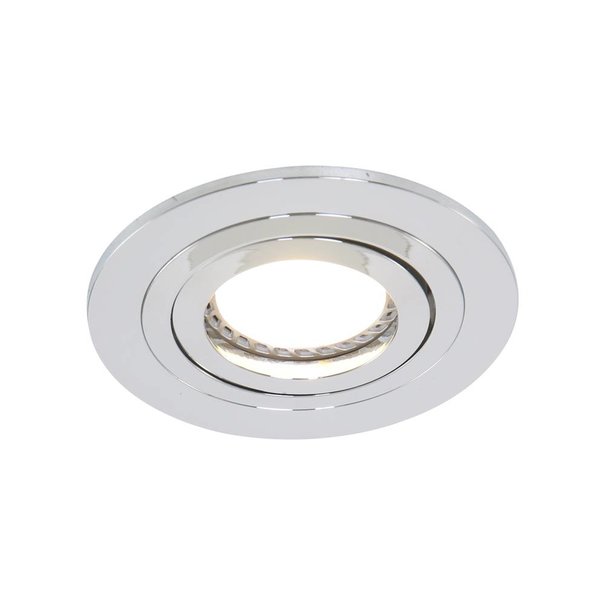Steinhauer Moderne Inbouwspot Round rond zwart