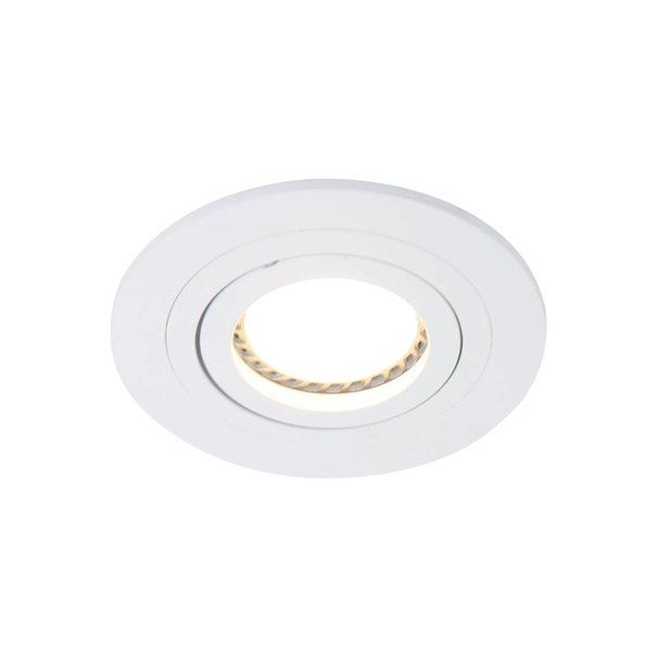 Steinhauer Moderne Inbouwspot Round rond zwart