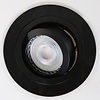 Steinhauer Moderne Inbouwspot Round rond zwart