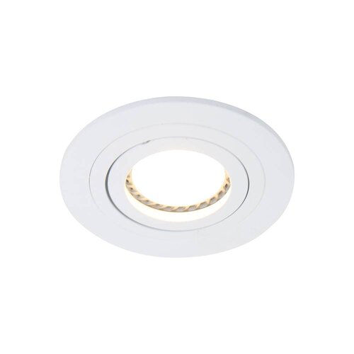 Moderne Inbouwspot Round rond wit