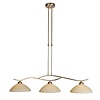 Steinhauer Klassieke hanglamp Capri 3-lichts brons
