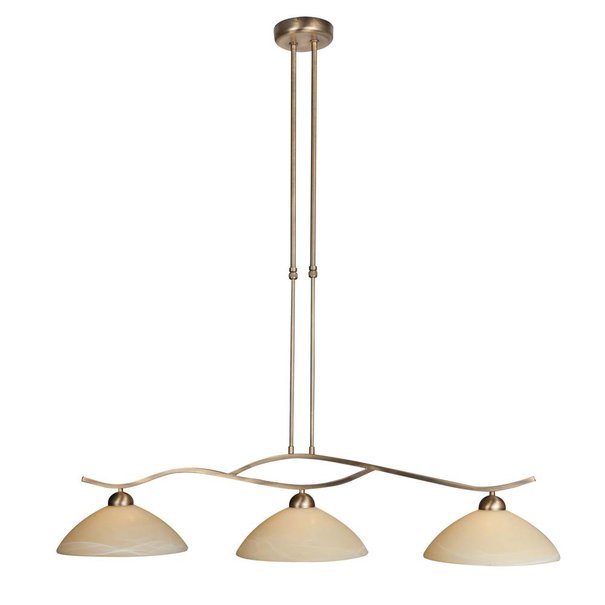 Steinhauer Klassieke - Hanglamp - Brons - 3 lichts - Capri