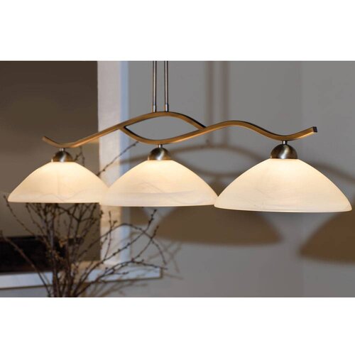 Klassieke hanglamp Capri 3-lichts brons