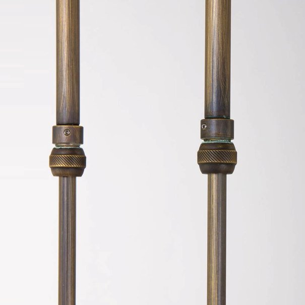 Steinhauer Klassieke hanglamp Capri 3-lichts brons