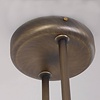 Steinhauer Klassieke hanglamp Capri 3-lichts brons