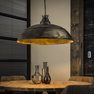 Hanglamp Bromo Ø80 cm Oud zilver