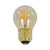 BelaLuz Lichtbron E27 LED 4W kogel 4,5 cm Filament Amber Dimbaar