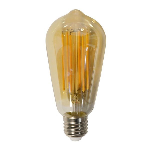 BelaLuz Lichtbron - 6W - Edison - Filament - Goldline - Amber - Dimbaar