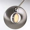 Steinhauer Moderne vloerlamp Zenith Plus leeslamp staal