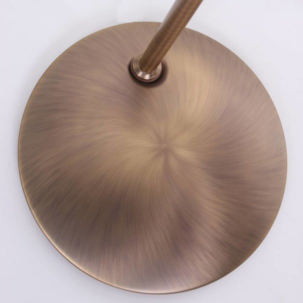 Steinhauer Klassieke vloerlamp Zenith Plus leeslamp brons