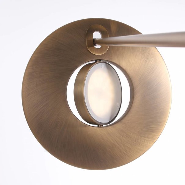 Steinhauer Klassieke vloerlamp Zenith Plus leeslamp brons