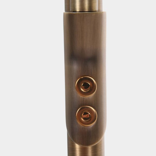 Steinhauer Klassieke vloerlamp Zenith Plus leeslamp brons