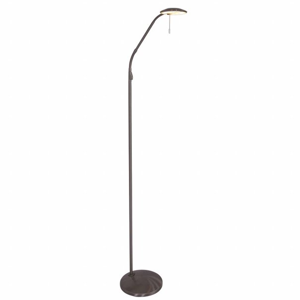 Steinhauer Moderne vloerlamp Zenith LED staal