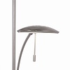 Steinhauer Moderne vloerlamp Zenith Met leeslamp staal