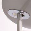 Steinhauer Moderne vloerlamp Zenith Met leeslamp staal