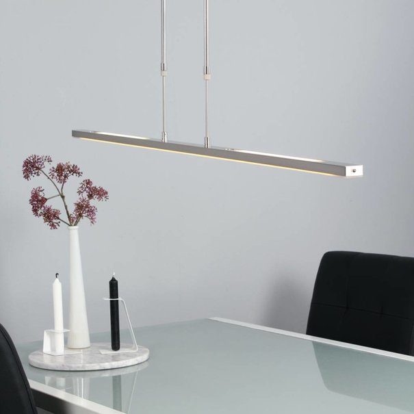Steinhauer Moderne hanglamp Zelena 122 cm staal