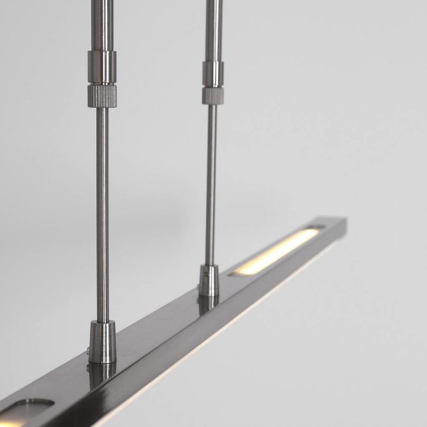 Steinhauer Moderne hanglamp Zelena 122 cm staal