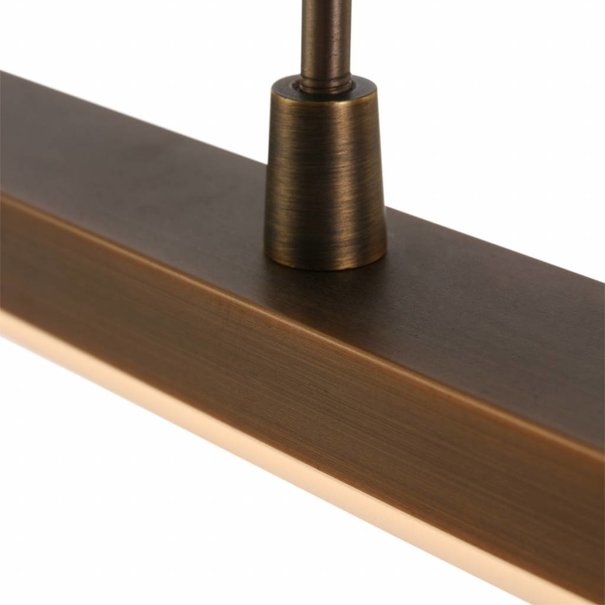 Steinhauer Moderne hanglamp Zelena 122 cm brons