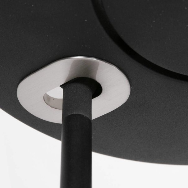 Steinhauer Moderne vloerlamp Zenith Uplighter zwart