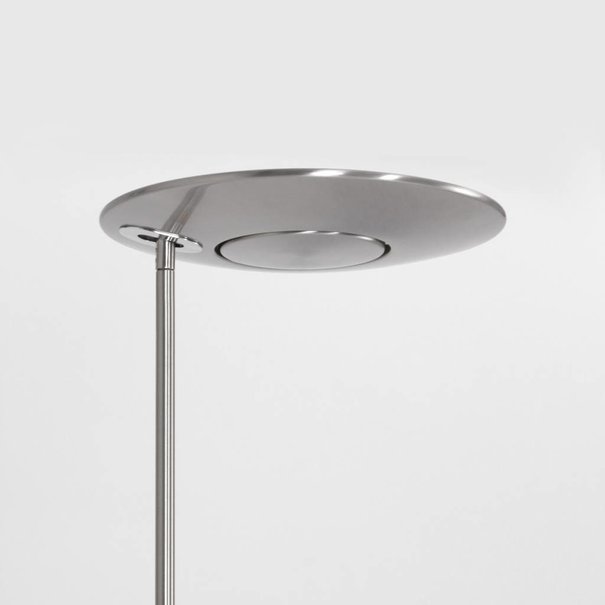 Steinhauer Moderne vloerlamp Zenith Uplighter staal
